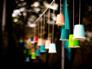 DIY Windchimes- Modern Movers suggest designing windchimes from recycled materials this Earth Day. 
